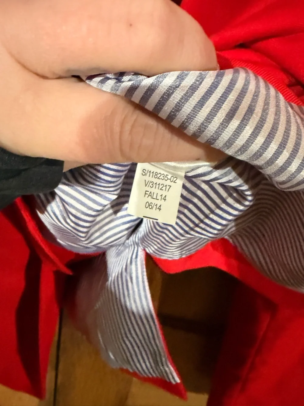 J.Crew – Rhodes Schoolboy Blazer – Fiery Sunset Red Gold Button – Sz. 12